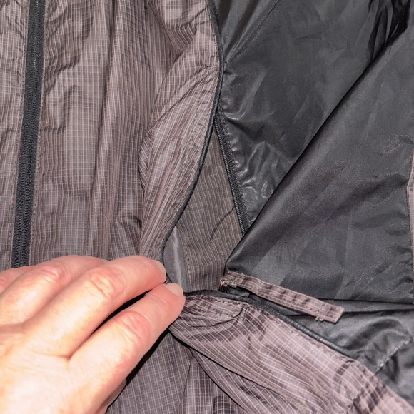 Jim Beam Charcoal Windbreaker Zip-Away Hood Full Zip Long Sleeve Lined Mens SzXL - Picture 15 of 15